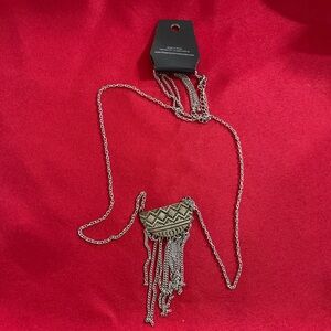 paparazzi Silver-Tone Multi-Chain Dangle Earrings